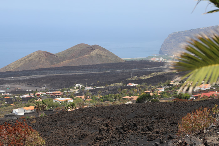 La Palma, LP-211, Carretera el Hoyo Todoque, Blick neue LP-213 - mittelmeer-reise-und-meer.de