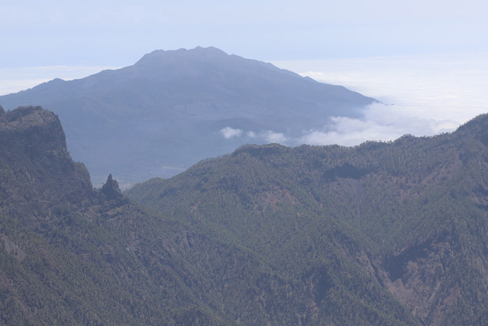 La Palma, LP-4, Mirador de Los Ardenes, Blick Cumbre Vieja - mittelmeer-reise-und-meer.de