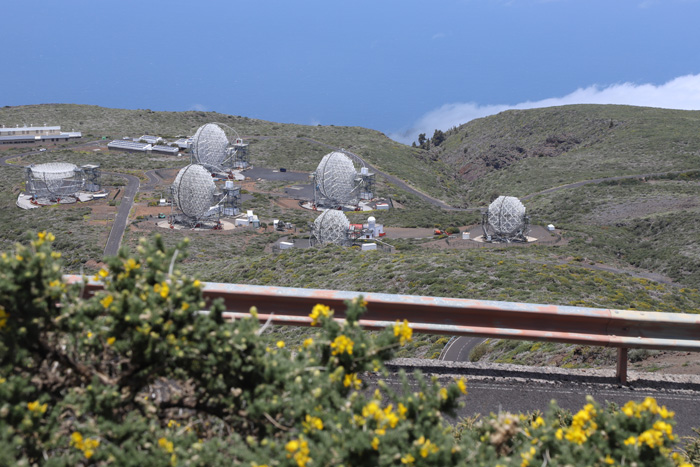 La Palma, Roque de los Muchachos, Observatorium, Teleskope LST-2, LST-3, LST-4 - mittelmeer-reise-und-meer.de
