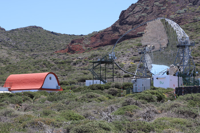 La Palma, Roque de los Muchachos, Magic Teleskop - mittelmeer-reise-und-meer.de