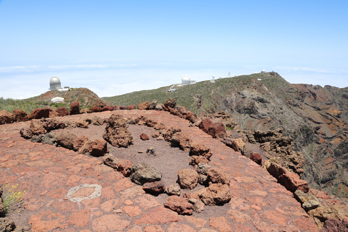 La Palma, Roque de los Muchachos, Am Gipfel, Südseite - mittelmeer-reise-und-meer.de