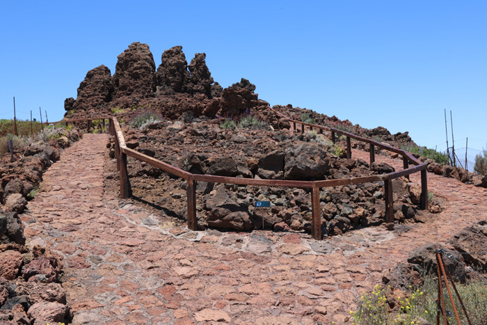 La Palma, Roque de los Muchachos, Am Gipfel, Südseite - mittelmeer-reise-und-meer.de