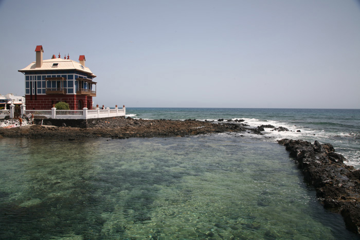 Lanzarote, Arrieta, Blaues Haus - mittelmeer-reise-und-meer.de