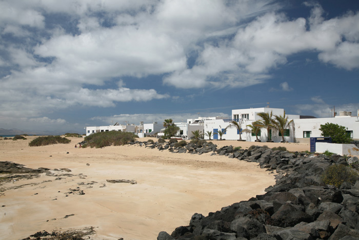 Lanzarote, La Graciosa, Strand in Caleta del Sebo - mittelmeer-reise-und-meer.de