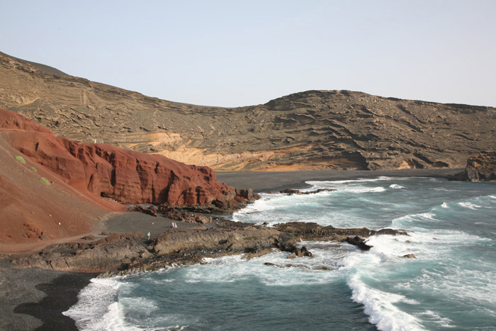 Lanzarote, Lago Verde, Bucht El Golfo - mittelmeer-reise-und-meer.de