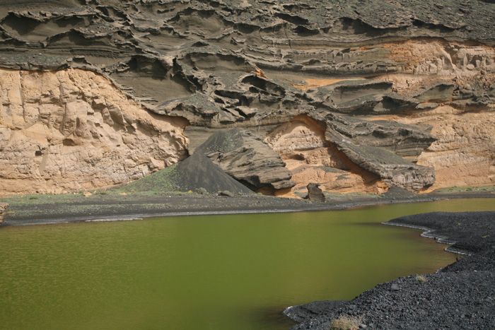 Lanzarote, Lago Verde, Grüner See - nördlicher Teil - mittelmeer-reise-und-meer.de