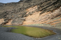 Lago Verde, Grüner See - südlicher Zipfel, Lanzarote