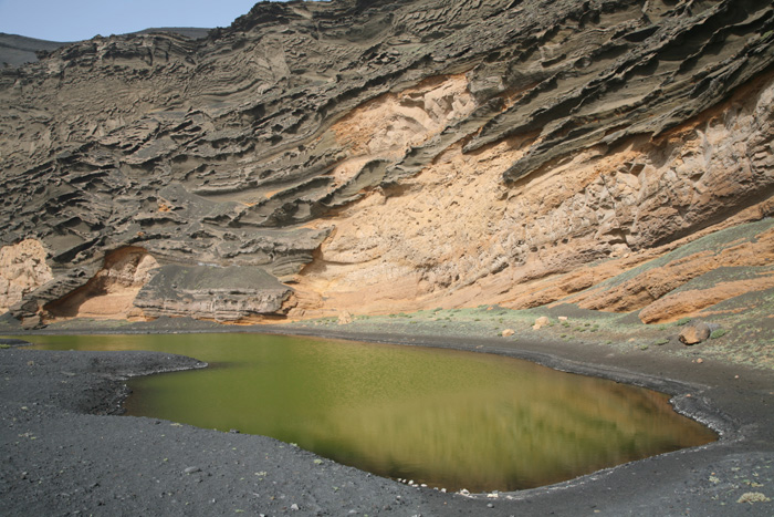 Lanzarote, Lago Verde, Grüner See - südlicher Zipfel - mittelmeer-reise-und-meer.de