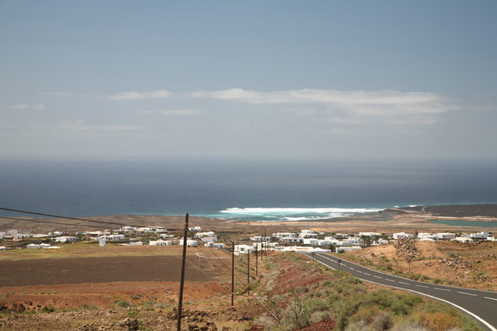 Lanzarote, Las Brenas, Panorama über Las Brenas und die Westküste - mittelmeer-reise-und-meer.de