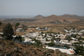 Nazaret, Blick von der Calle las Palomas nach Arrecife, Lanzarote