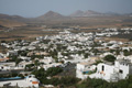 Blick von der Calle las Palomas nach Westen, Nazaret, Lanzarote