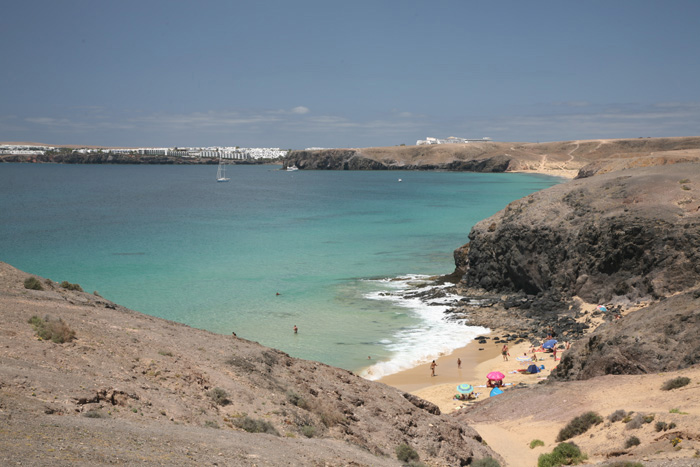Lanzarote, Papagayo Strände, Playa de la Cera - mittelmeer-reise-und-meer.de