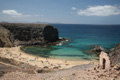Papagayo Strände, Playa Papagayo, Blick Fuerteventura, Lanzarote