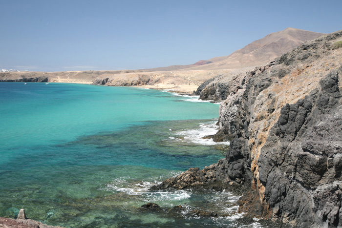 Lanzarote, Papagayo Strände, Steilküste, Weststrände - mittelmeer-reise-und-meer.de