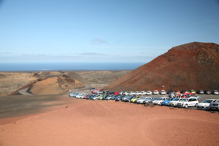 Lanzarote, Timanfaya Nationalpark, Parkplatz - mittelmeer-reise-und-meer.de