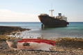 Steuerbord-Seite, Wrack Temple Hall - Telamon, Lanzarote