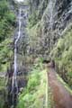 Ende Wanderweg zum Wasserfall Risco, Rabacal, Madeira