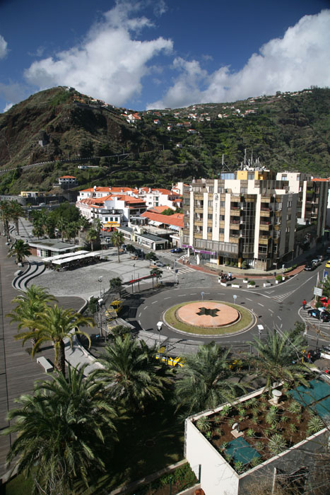 Madeira, Ribeira Brava, Kreisverkehr, Passeio Maritimo - mittelmeer-reise-und-meer.de