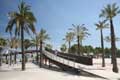 Alcudia, Fußgängerbräcke, Strand