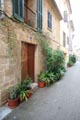 Placa Carrer del Castellet, Carrer de Sant Vincenc, Alcudia, Mallorca