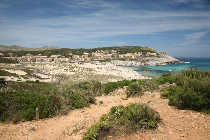 Mallorca, Cala Mesquida, Zugang von Cala Agulla - mittelmeer-reise-und-meer.de