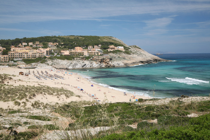 Mallorca, Cala Mesquida, Strand - mittelmeer-reise-und-meer.de