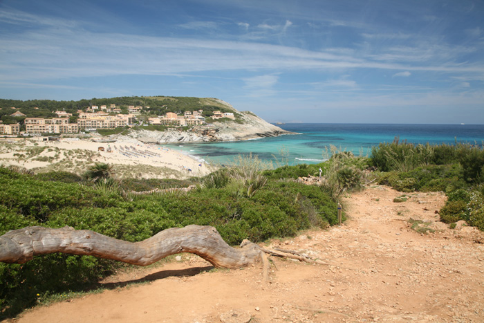 Mallorca, Cala Mesquida, Zugang von Cala Agulla - mittelmeer-reise-und-meer.de