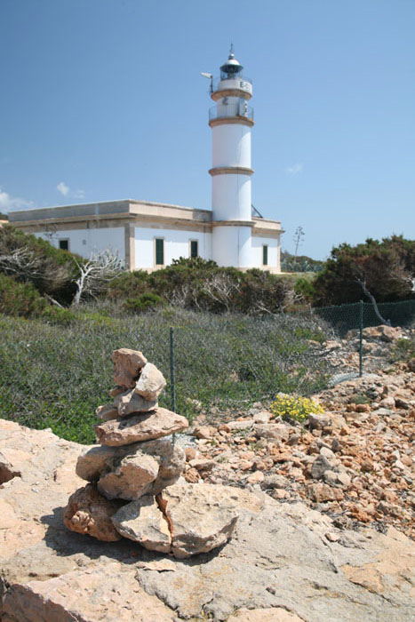 Mallorca, Cap de ses Salines, Kleiner Turm, großer Turm - mittelmeer-reise-und-meer.de