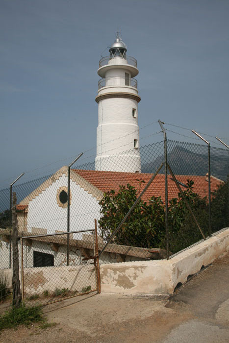 Mallorca, Cap Gros, Leuchtturm, Ansicht von Osten - mittelmeer-reise-und-meer.de