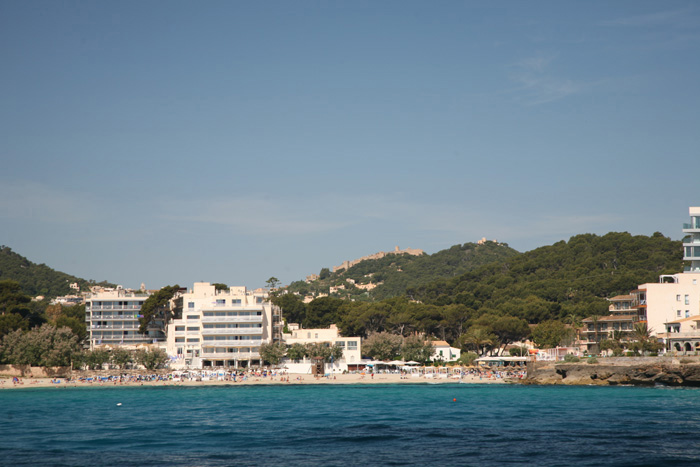 Mallorca, Capdepera, Blick vom Mittelmeer - mittelmeer-reise-und-meer.de