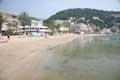 Strand am Hafen von Port de Soller