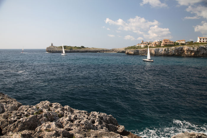 Mallorca, Porto Cristo, Segelrevier, Hafeneinfahrt - mittelmeer-reise-und-meer.de