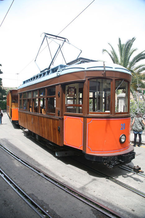 Mallorca, Soller, Historische Straßenbahn - mittelmeer-reise-und-meer.de