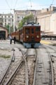 Roter Blitz im Bahnhof von Palma, Palma de Mallorca, Mallorca