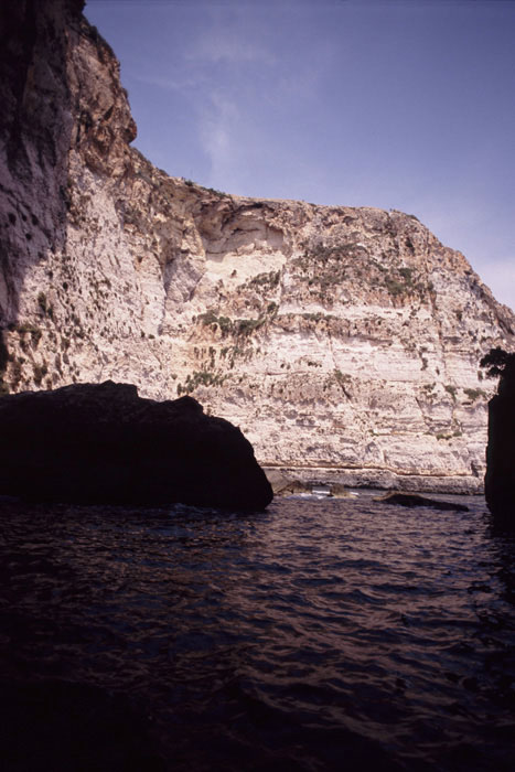 Malta, Blaue Grotte, Bootstour, Fotos 3, 4, 5,  Blick Höhle - mittelmeer-reise-und-meer.de