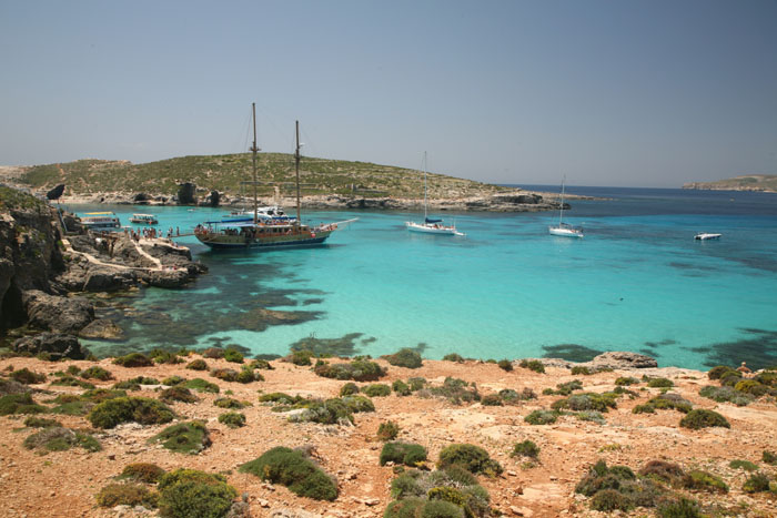 Malta, Comino, Blaue Lagune, Cominotto, Gozo - mittelmeer-reise-und-meer.de