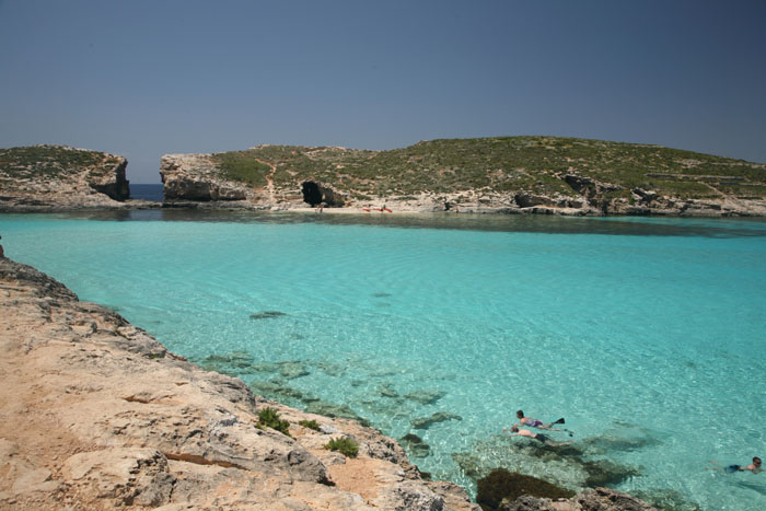 Malta, Comino, Blaue Lagune, Hafen, Cominotto - mittelmeer-reise-und-meer.de