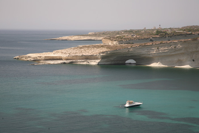 Malta, Delimara, Bucht und little ´Window Rock´ - mittelmeer-reise-und-meer.de