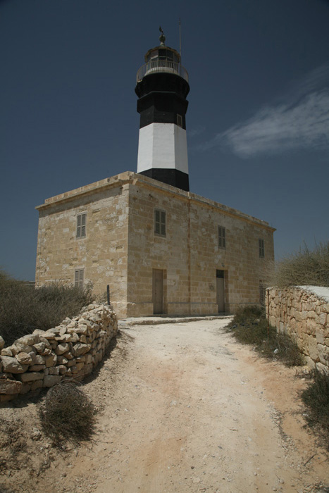 Malta, Delimara, Leuchtturm, Zugang Landseite - mittelmeer-reise-und-meer.de