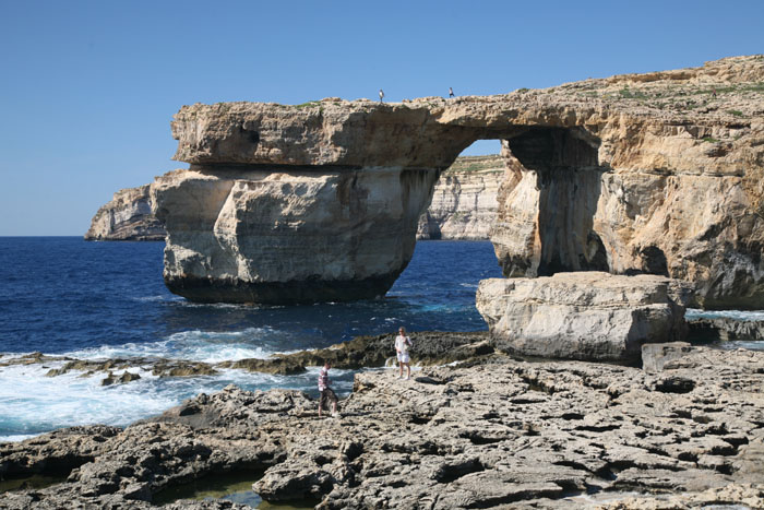 Malta, Azure-Window, Gozo, Foto 2 - mittelmeer-reise-und-meer.de