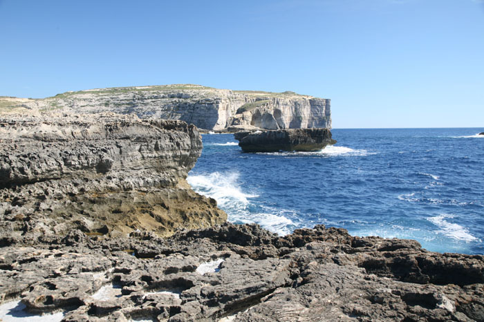 Malta, Azure-Window, Gozo, Westküste von Gozo - mittelmeer-reise-und-meer.de