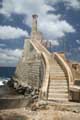 Gozo, Überfahrt Gozo-Fähre, Aussichtsturm Cirkewwa Ferry-Terminal, Malta