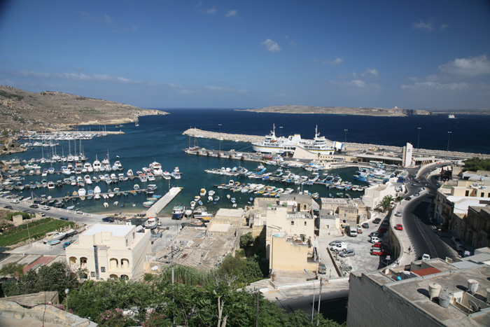 Malta, Ghajnsielem, Gozo, Aussichtspunkt Kirche Our Lady of Lourdes - mittelmeer-reise-und-meer.de