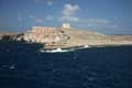 Gozo, Überfahrt Gozo-Fähre, Comino, St. Mary´s Tower, Malta