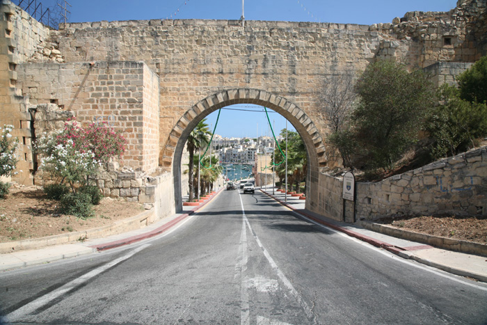 Malta, Kalkara, 3 Cities, Stadttor Kalkara - mittelmeer-reise-und-meer.de