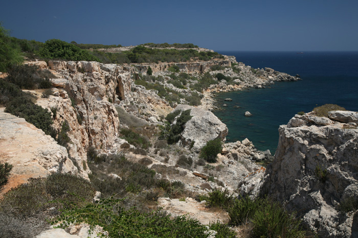 Malta, Marfa Ridge, Klippen Rdum Il Hmar - mittelmeer-reise-und-meer.de