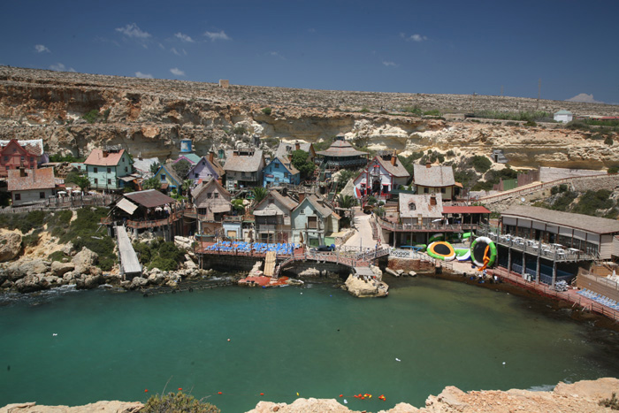 Malta, Popeye´s Village, Popeye - Der Seemann mit dem harten Schlag - mittelmeer-reise-und-meer.de