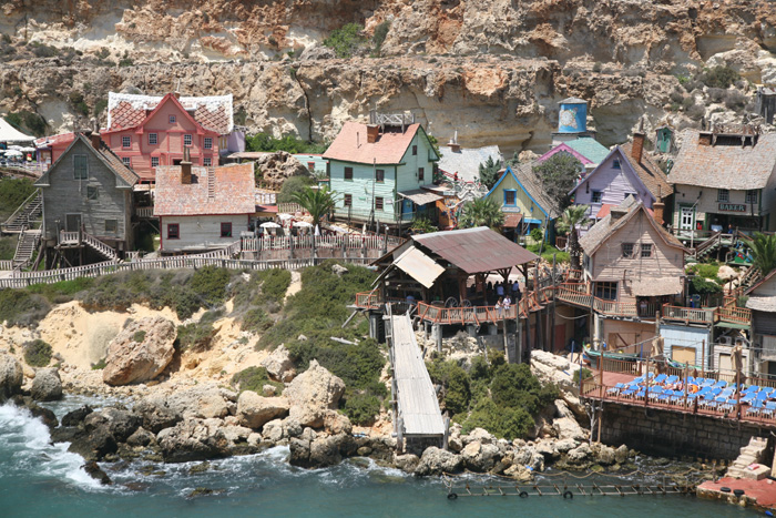 Malta, Popeye´s Village, Sweethaven, Dr. Graves, Baker - mittelmeer-reise-und-meer.de