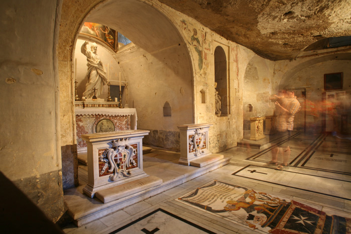 Malta, Rabat, St. Paul´s Kirche, Abstieg Grotte - mittelmeer-reise-und-meer.de Malta, Rabat, St. Paul´s Kirche, Abstieg Grotte - mittelmeer-reise-und-meer.de