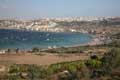 Blick Mellieha Bay, St. Agatha´s Tower, The Red Tower, Malta